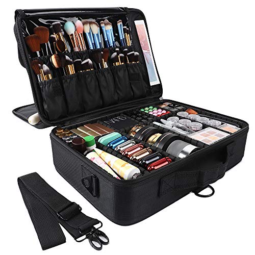 Large Capacity Travel Professional Makeup Train Case 1 Large Capacity Travel Professional Makeup Train Case