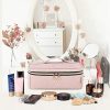 Teamoy Travel Makeup Bag, Makeup Cosmetic Case Organizer