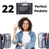 Hanging Toiletry Bag: Your Travel and Camping Companion! ?