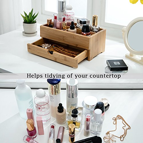 514NK8iaplL.SL1500 GOBAM Makeup Storage Drawer Organizer