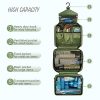 Journey Toiletry Bag for Males: Your Compact, Waterproof Travel Companion in Olive Inexperienced