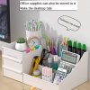 White Makeup Organizer Storage Case
