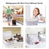MAGEFY 3Pcs Makeup Bags Portable, Waterproof