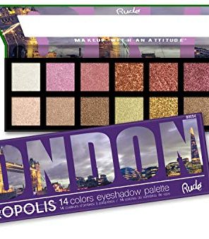 RUDE Metropolis 14 Color Eyeshadow Palette