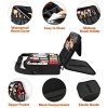 Large Travel Makeup Bag, Professional Cosmetic Case with Mirror