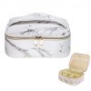 HOYOFO Marble Makeup Bag Travel Cosmetic Bags