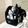 Compact Hanging Toiletry Bag and Organizer, Water Resistant with Mesh Pockets