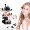 SUNFICON Rotating Makeup Organizer and Makup Storage