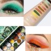 Green Eyeshadow Palette Matte and Glitter