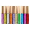 10 Colors Waterproof Shimmer High Pigmented Silver Gold