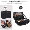 Large Capacity Makeup Case 3 Layers Cosmetic Organizer Brush Bag