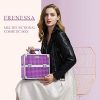 Frenessa Makeup Train Case Beauty Cosmetic Box