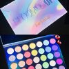 35 Color Pressed Powder Shimmer Matte and Glitter Bloming
