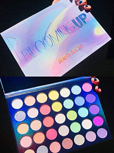 518SQWwTnPL.SL1500 35 Color Pressed Powder Shimmer Matte and Glitter Bloming
