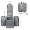 Traveler's Haven: Ultimate Hanging Toiletry Organizer! ?