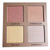 Highlighter Palette Makeup Glow Bronzer Powder Makeup Highlighter Kit With Mirror