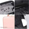 Bvser Travel Makeup Case, PU Leather with Adjustable Dividers