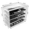 Cosmetics Makeup and Jewelry Storage Case Display