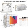 3Pcs Makeup Bags for Women, Travel Makeup Bag