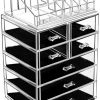 HBlife Makeup Organizer with Bigger Drawers 2 Pieces