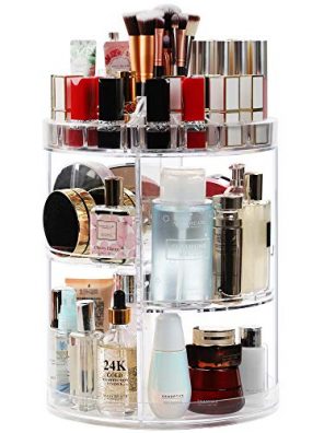 360 Rotating Spinning Holder Rack Makeup Organizer