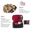 Travel Makeup Bags Small Cosmetic for Women Black