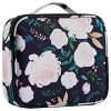 Cute Rose Print Makeup Travel Bag Organizer