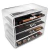 Cosmetics Makeup and Jewelry Storage Case Display