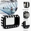 BAGSMART Large Cosmetic Bags Double Layer