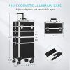 4 in 1 Makeup Rolling Train Case Trolley Professional