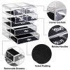 Makeup Organizer Acrylic Cosmetic with 7 Storage Drawers