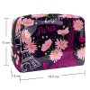 Portable Makeup Bag with Zipper for Women