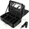 Professional Travel Cosmetic Bag Makeup Organizer Case