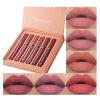 6Pcs Matte Liquid Lipstick Makeup Set, Matte liquid