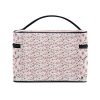 DoubleCW Cherry Blossom Travel Makeup Organizer