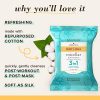 3 in 1 Facial Cleanser Towelettes and Makeup Remover Wipes
