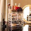 Makeup Organizer Countertop Acrylic,3 Piece