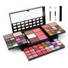 Vary Eyeshadow Palette, Bright Colors Matte Shimmer