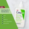 CeraVe Hydrating daily facial cleaning, makeup removal