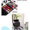Cute Rose Print Makeup Travel Bag Organizer