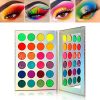 Vibrant Neon Eyeshadow Palette – 24 Highly Pigmented Shades for Stunning Looks
