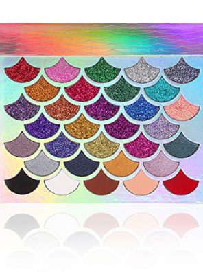 Mermaid Glitter Eyeshadow Palette The Original