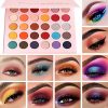 30 Colors Colorful Eyeshadow Palette Matte Pearlescent
