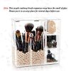 💄HBlife Acrylic Makeup Brush Holder – Dustproof Organizer for a Chic Vanity Look