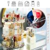 Makeup Organizer 360 Degree Rotating Transparent Waterproof
