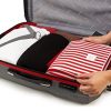 Hanging Toiletry Bag - Stylish Ruby Red Travel Companion for Organized Toiletries Anywhere