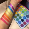 Create Vibrant Looks with Rainbow Makeup Matte Metallic Shimmer Eye Shadow Palettes - Ideal for Endless Artistic Expressions