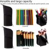 Make-up Brush Holder Organizer Bag - Professional Artist Brushes Travel Bag