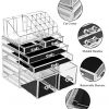 Makeup Organizer 3 Pieces Acrylic Cosmetic Storage