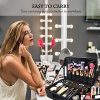 Travel Makeup Case 3-Layers with Adjustable Dividers
